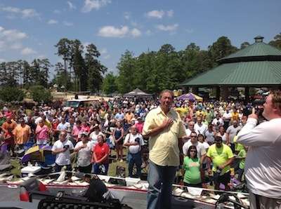 <p>A great turnout for the Big Bass Splash on Toledo Bend turned up to see some big fish and great prizes.</p>
