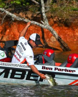 <p>Ben Parker makes it look easy as he works toward an early limit.</p>
