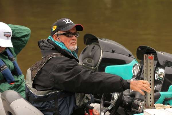 <p>Rick Clunn will be the first boat away today.</p>
