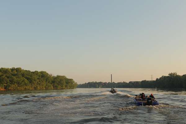 <p>Followed by the field. Who's going to take home the Alabama River Charge? Stay tuned!</p>

