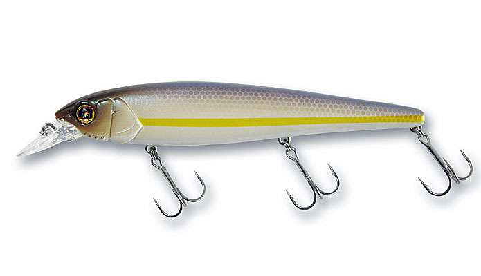 <p><strong>Jackall Jockie</strong></p>
<p>Jackall is introducing another must-have hardbait for 2014: the Jockie. Combining topwater design with jerkbait action, the new Jackall Jockie 120 was created by Kazuto Yamaki and is offered in six colors. A âBikkuri Minnowâ type lure, its diamond shaped lip allows it to dive straight with a quick turn of your reel, plus its bottom cup makes a popping sound when the lure hits the water. The Jockie 120âs rear moving weight system means long casting distances for a pop, dive and roll action, plus a unique inner scale molding design provides for fish-attracting underwater flash.</p>
