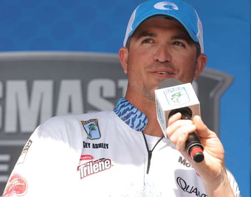 <p>As Bassmaster Elite Series pros cross the stage at events, the music of their choosing plays. Anglers pick songs that reflect their personality or their own taste. And some, like Casey Ashley, choose songs that they sing themselves, like his very own âFisherman.â Flip through and see what the rest of the worldâs top bass fishermen select for their walk-up tunes. (Music during weigh-ins is provided by the lively and creative Shannon Fontaine of Fontaine Entertainment in Wetumpka, Ala.)</p>
