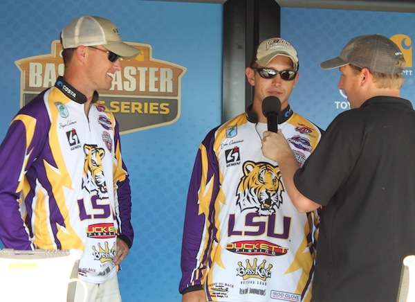 <p>Drew Comeaux and Bryan Coleman of LSU finished 22nd with 25-15. </p>
