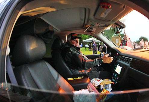 <p>Tommy Biffle puts in with hopes of climbing from his second-place standing.</p>
