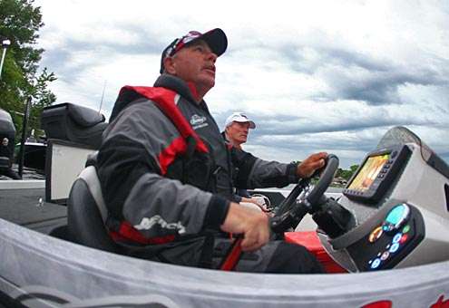 <p>Starting in 12th, Scott Rook hopes to stay in the cut to fish Sunday.</p>
