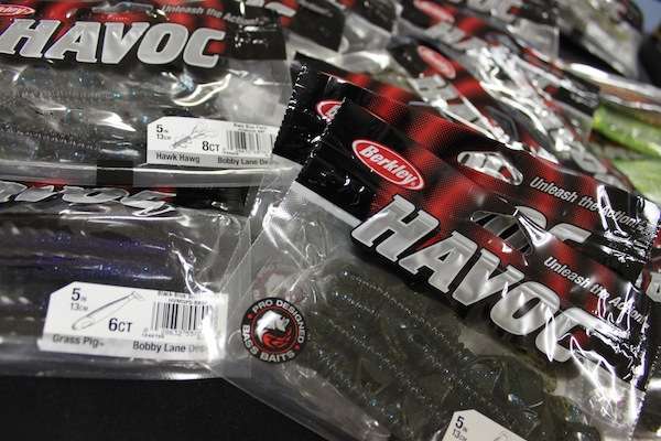 Berkley Havoc provided baits for the anglers fishing Pickwick this week. 