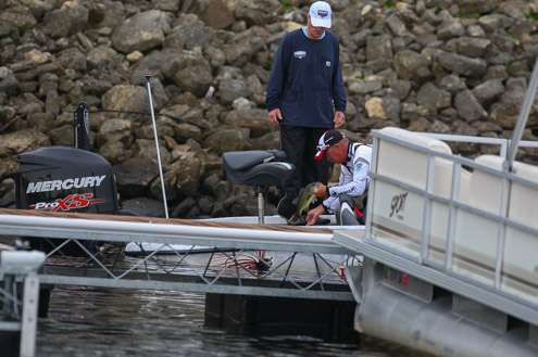 <p>Scott Rook has a keeper; he is in 12th with 26 pounds, 7 ounces after Day Two.</p>

