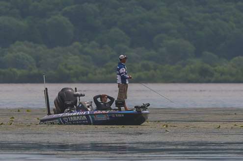 <p>Todd Faircloth, in fourth with 28 pounds, 4 ounces after Day Two, is hitting the slop this morning.</p>
