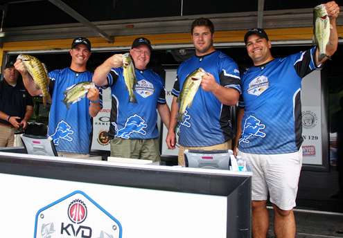 <p>Elite Series pro Casey Ashley and his team caught a limit of bass weighing 9 pounds, 2 ounces. </p>

