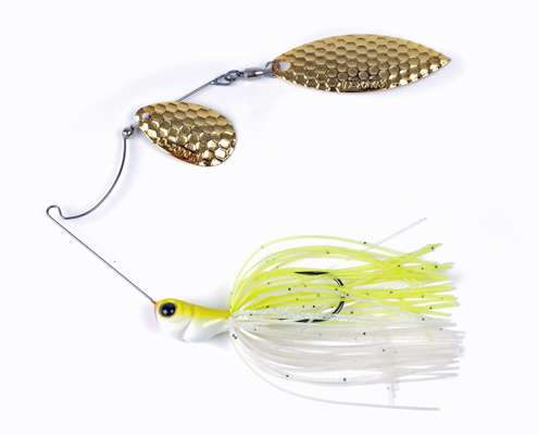 <p><strong>Evergreen D-Zone spinnerbait</strong></p>
<p> </p>
<p><strong>B.A.S.S.: What did you want to achieve with this buzzbait?</strong></p>
<p>Shimizu: I wanted to make the most productive actions with a high hookup ratio and good castability. Itâs realistic-looking, too, so itâs good for clear and stained water.</p>
<p> </p>
<p><strong><span style=