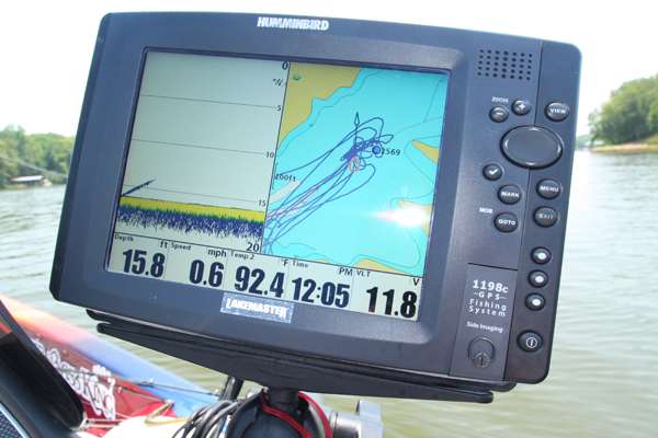 <p>Check out the surface temp! The tepid water didnât hamper the bass bite on Lake J, however.</p>
