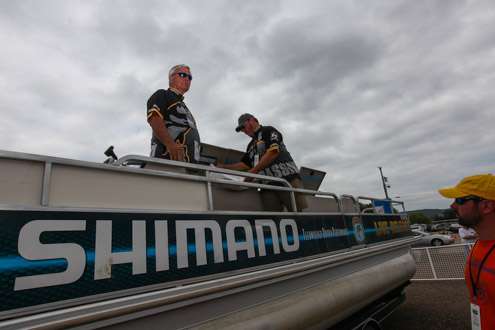 <p>The Shimano live-release boat is getting filled up!</p>
