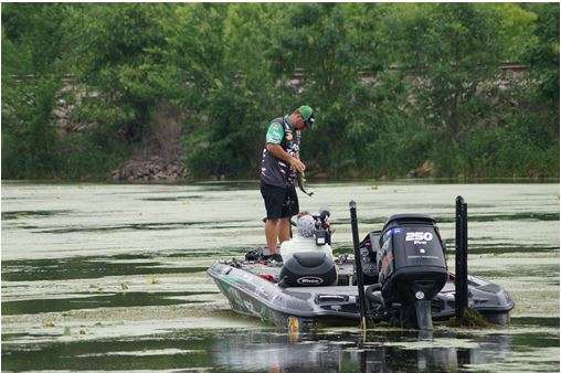 <p>With a limit already in the boat, this small keeper was no help to the Oklahoma angler.</p> 