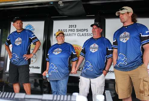 <p>Randy VanDam captained the Bass Pro Shops 2 Team while fishing with Carole Treachout, John Wendling and Ralph Treachout. </p>
