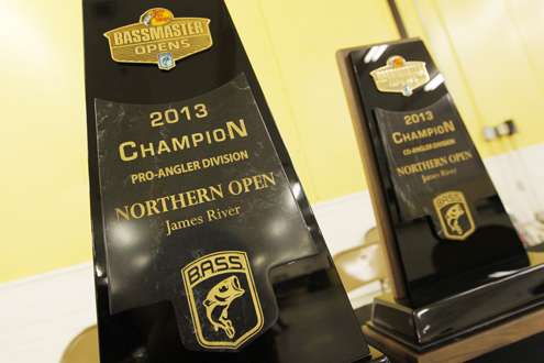 <p>The anglers are looking to take this home after Saturday.</p>
