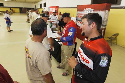 <p>Bassmaster Elite Series anglers Chip Poche and Kurt Dove explain the benefits of Boat U.S. Angler's Weigh-To-Win programs.</p>
