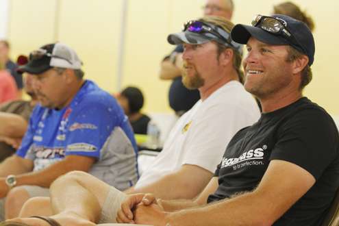 <p>Former Bassmaster Classic Champion Luke Clausen was found among the Open anglers.</p>
