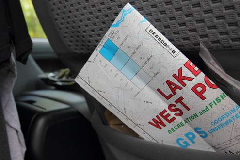 <p>Some lake maps are kept in the Toyota's seat pockets. </p>
