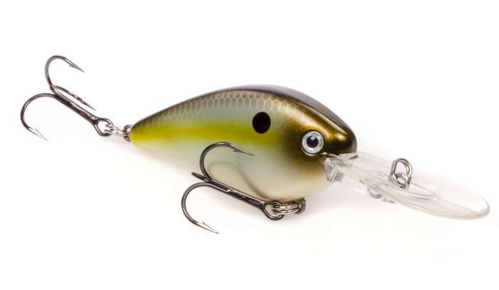 <p>Strike King KVD Flatside</p> <p>If Kevin VanDam puts his name on something, you know that it's going to catch fish. This flat sided version of his crankbait line is better suited for cold water with its tight shimmy.</p> 