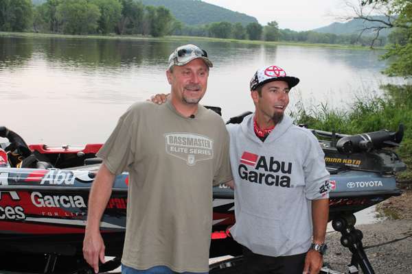 <p>The next day, Zacher embarked on a memorable fishing trip with Mike Iaconelli. The following photos document the exclusive day of fishing with one of bass fishing's greatest anglers.</p>
