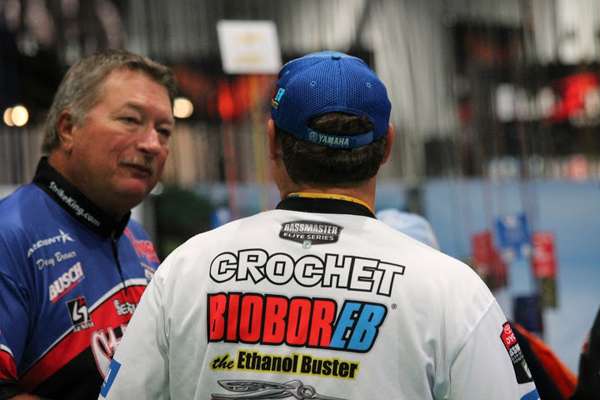 <p>...all the Elite anglers, past and present, at the show including.<wbr>..</wbr></p>
