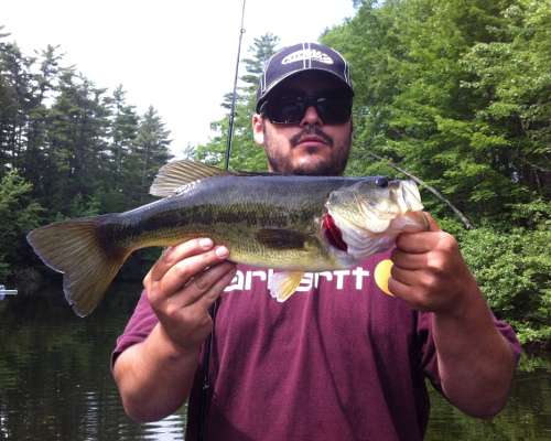 <p>Jedd Brown caught this beauty on Panther Pond in Maine.</p>

