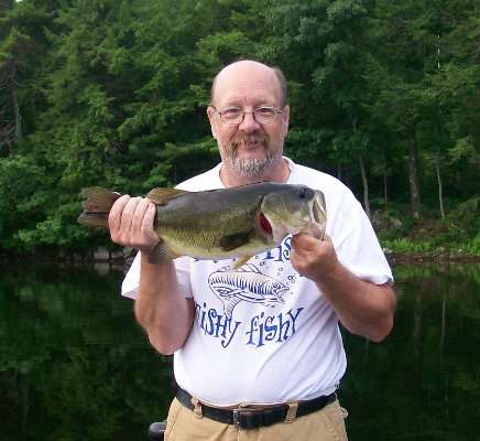 <p>"This is a largemouth bass I caught back in 2010 that weighed 4 pounds, 8 ounces at Mirror Lake in Wolfeboro, N.H.," said Jim Corson.</p>
