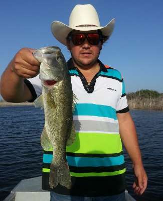 <p>Rodrigo Gutierrez caught this bass that weighed 1.89 pounds while fishing on Las Cuevas Ranch in Coahuila, Mexico, in early July.</p>
