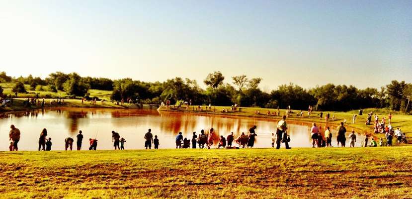 <p>All in all about 300 children showed up...</p>
