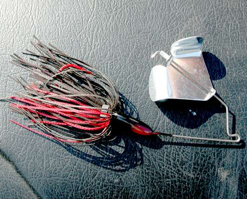 <p>A Strike King Bleeding Bait Elite Buzzbait is a big player for Zaldain. He relies mainly on the 3/8-ounce size in black or white. âWhite catches more bass, but black gets bigger bites,â he explains.</p> 