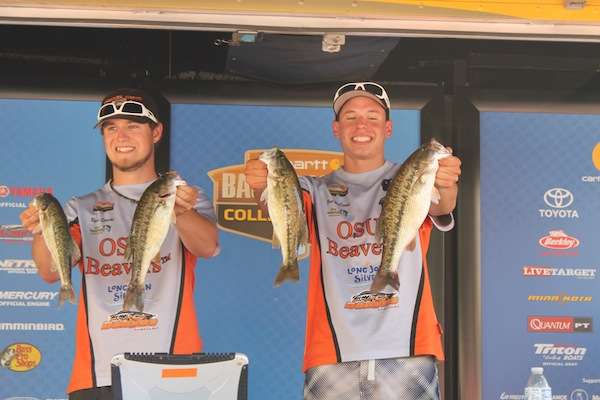<p>Zach MacDonald and Ryan Sparks of Oregon State had 8-11 and sit in 30th place after Day One.</p>
