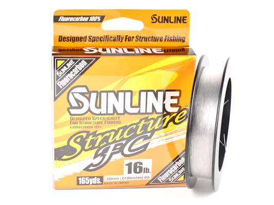 <p><u><strong>Sunline Structure FC</strong></u></p>
<p>As the first fluorocarbon made specifically for structure fishing techniques, this line has high abrasion resistance to hold up against rock, shells and wood. </p>
