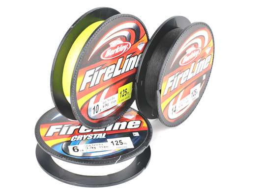 <p><u><strong>Berkley Trilene Fireline</strong></u></p>
<p>Newly formulated line from Berkley that's smoother than ever and available in a host of options. </p>
