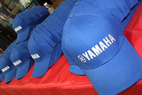 <p>Yamaha had hats for every angler fishing the Championship.</p>
