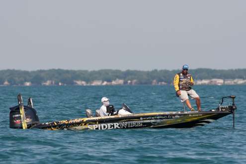 <p>Bobby Lane has five fish but is looking to upgrade.</p>
