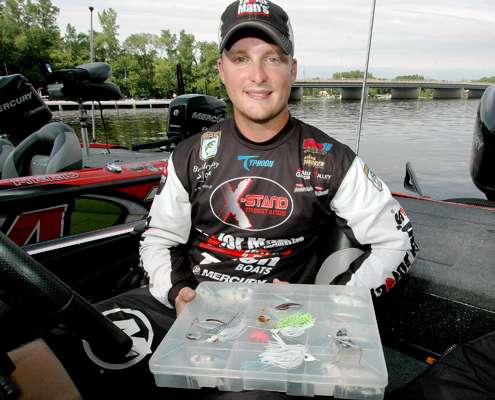 <p>Young Elite Series pro Bradley Roy is a serious blade-bait fisherman. He dotes on two Taylor Manâs spinnerbaits and a Taylor Manâs buzzbait.</p> 