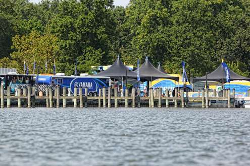 <p>The weigh in site at Lake St. Clair Metropark will be the hub of activity at the weigh in, beginning at 3:15 p.m. ET. </p>
