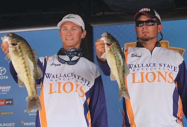 <p>First year team Logan Shaddix and Ethan Flack of Wallace State finished 15th with 19-8.</p>
