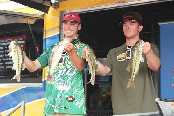 <p>Seth Hausman and Weston Brierley of Utah Valley finished 11th with 20-10.</p>
