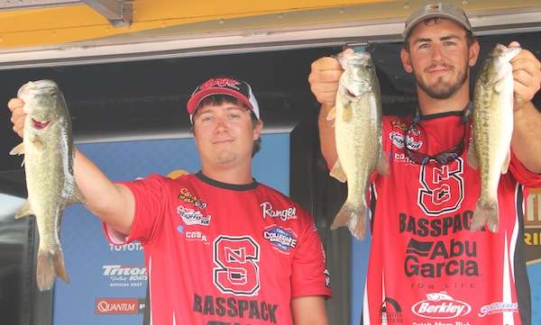 <p>Tyler Faggart and Tyler Mayhew of NC State finished the event in 43rd with 11-9.</p>
