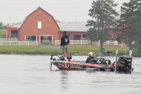 <p>Iaconelli said he might go into panic mode after not having a good morning.</p>
