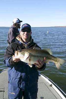 <p> <strong>Brent Patrick Hill</strong></p>
<p>10 pounds, 7 ounces</p>
<p>Lake Texoma, Okla.</p>
<p>Yumbrella with Gene Larew Sweet Swimmers (threadfin shad)</p>
