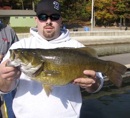 <p><strong>Jeff Rescenete</strong></p>
<p>6 pounds, 2 ounces</p>
<p>Two Lick Lake, Pa.</p>
<p>homemade Alabama Rig with Basstrix swimbaits</p>
