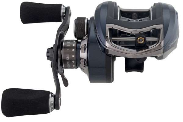 <p>Pflueger's Patriarch has been redesigned from the ground up to compete with reels of any price point on the market. A carbon fiber handle, EVA foam grips, C45 carbon-infused sideplates and aluminum frame are some of the features that make this $199 reel a sure enough bargain. Other features include: 10 double shielded stainless steel ball bearings; instant anti-reverse; double anodized, ported, machined aircraft aluminum spool and a titanium line guide.</p>

