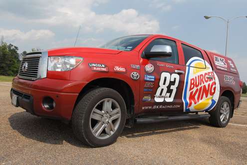 <p>Let's check out Kurt Dove's Burger King Racing Toyota.</p>
