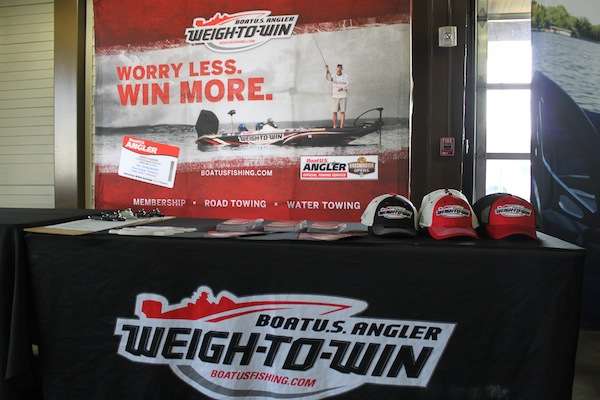Boat U.S. Angler was on hand offering memberships to their Weigh-To-Win program. 