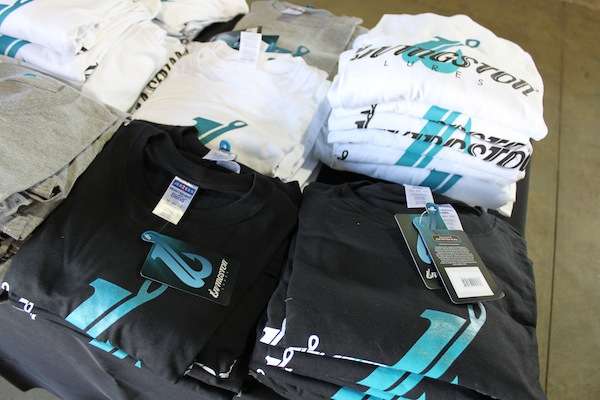 Lots of goodies for the anglers including clothing from Livingston Lures.