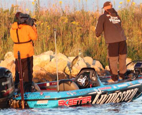 Go on the water with Hank Cherry on Day Two of Toyota All-Star Week from Muskegon, Mich.