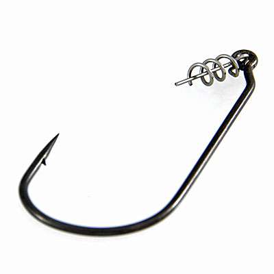 <p><strong>5. Owner Twistlock Flipping Hook</strong></p>
<p>This hook is made out of Ownerâs new Zo Wire, so itâs much stronger than normal hooks and wonât bend when using heavy fluorocarbon or braided lines. I like to use the Twistlock Flipping Hook when pitching and flipping plastics around cover. The CPS (Centering Pin Spring) also keeps my bait secure and rigged perfectly straight.</p>
