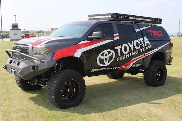 The official Toyota Fishing Team rig. 